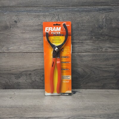 FRAM Sure Grip Universal Oil Filter Pliers 2.5'' to 4.25'' Heavy Duty FW401 New