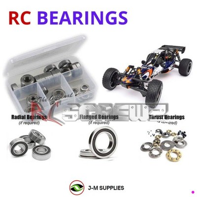 RCScrewZ Rubber Shielded Bearings hpi043r for HPI Baja 5B SS 1/5 (10610) | SET
