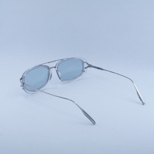 Pre-owned Dior Neo S1u 88i0 Silver/transparent/light Blue 56-17-145 Sunglasses ...