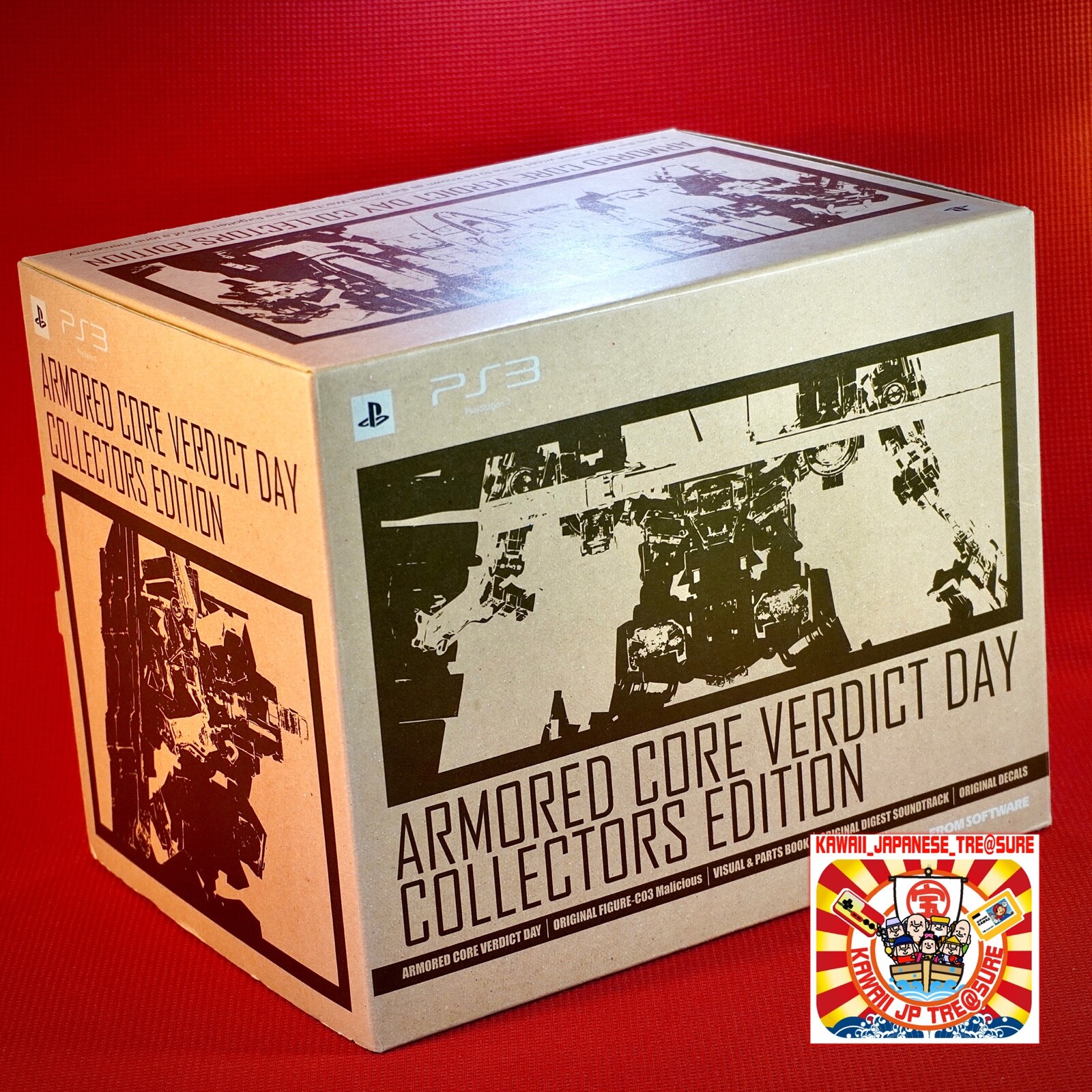PS3 Armored Core w/Figure Verdict Day Collectors Edition PS3 Armored Core w/Figure Verdict Day Collectors Edition