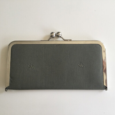 Stussy Khaki Multi-Function ID Card Holder Wallet