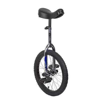 Sun 18 Inch Classic Chrome/Black Unicycle