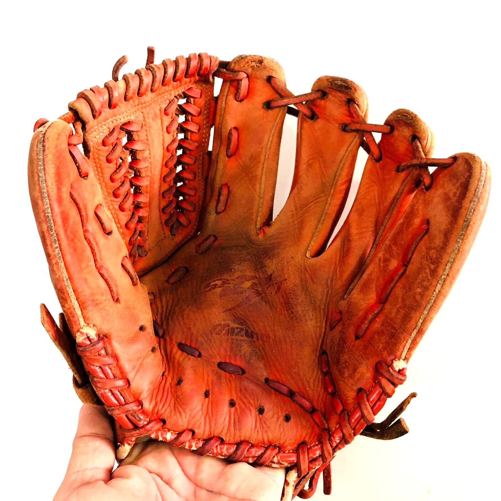 【ようこりん】 Mizuno SELECT9 Mizuno Select 9 Nine Baseball Softball Glove Red Brick Right