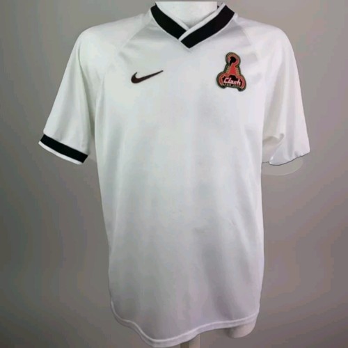 激レア　UK製　NIKE soccer uniform 90s Vintage 90's Nike Football Template Shirt Soccer Jersey Mens