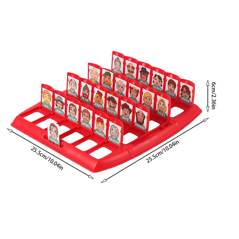 Guess Who? Traditional Board Game Family Mystery Face Guessing Children Toy