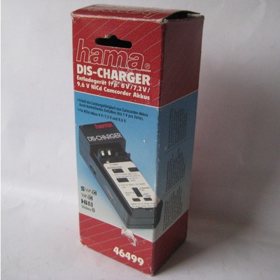 Entladegerät für Camcorder-Akkus 6V/7,2V/9/6V NiCd Discharger /  Neu! Nr. 209
