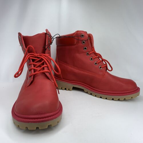 Size 11 Us Red Top Cushion Red Lace Shoes