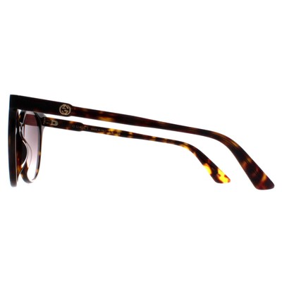 Pre-owned Gucci Sunglasses Gg0488s 002 Dark Havana Brown Gradient