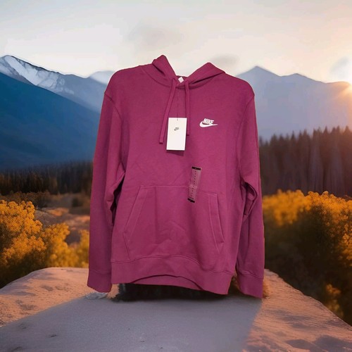 Nike Men's Pull-Over Hoodie SPTCAS Color: Purple Size Small