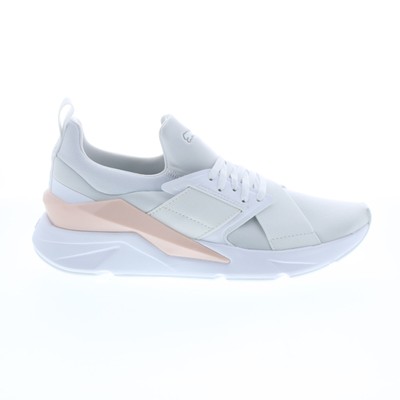 

Puma Muse X5 Glow 38314201 Женские белые парусиновые кроссовки Lifestyle 9.5, Белый, Puma Muse X5 Glow