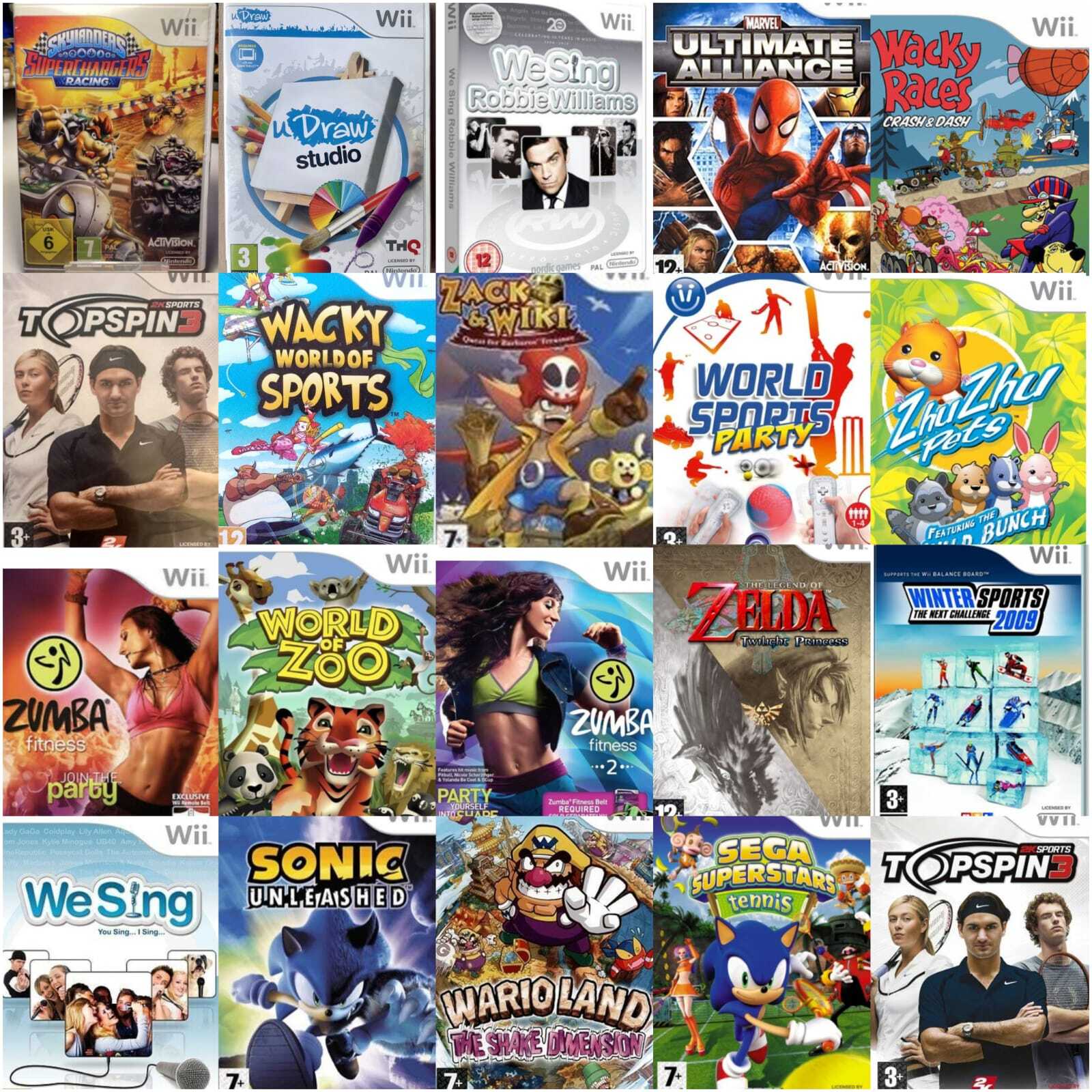 Wiiセット&ゲームソフト9個　お値下げ 値下げ中⭐︎Wii ゲームソフト まとめ売り 8本 - メルカリ