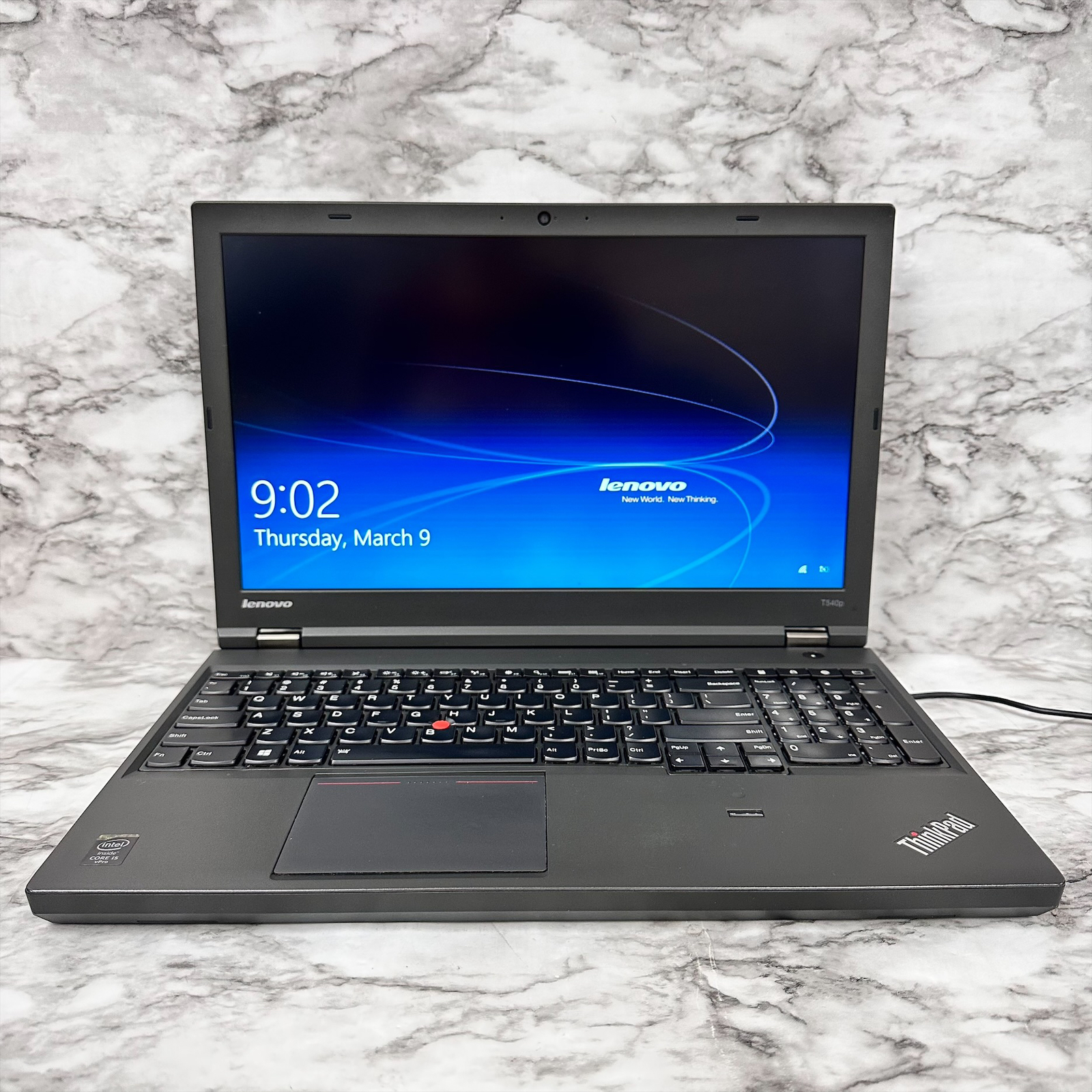 Lenovo ThinkPad T540P i5-4300M 2.6GHz 8GB RAM 128GB SSD Intel HD 4600 Win 10 Pro - Picture 1 of 12
