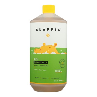 Alaffia - Everyday Kids Bubble Bath - Coconut Chamomile - 32 Fl Oz.