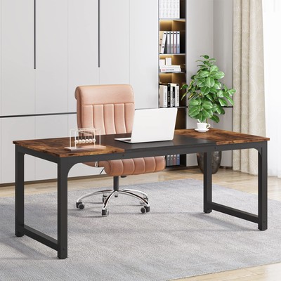 Tribesigns Modern Computer Desk, 63 x 31.5 inch Large Office Desk Computer Ta...