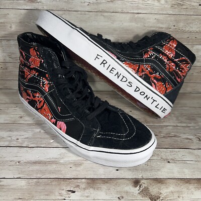 Vans SK8-Hi Reissue X Stranger Things Shoes Friends Don t Lie  Men's Size 10.5