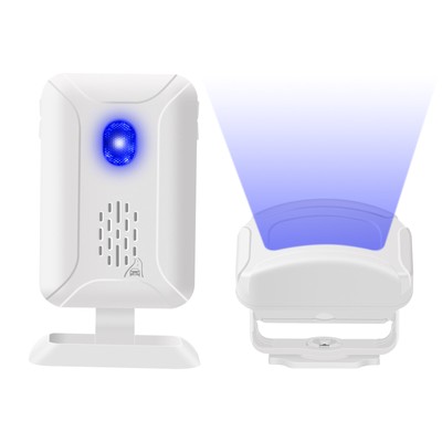 Electrical Infrared Waterproof Sensor Outdoor Detector Receiver with 2 Loud Horn