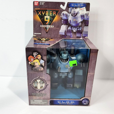 1999 Xyber 9 New Dawn MOC CLOD C.L.O.D Battle Robot w/ Jack Mick Bandai