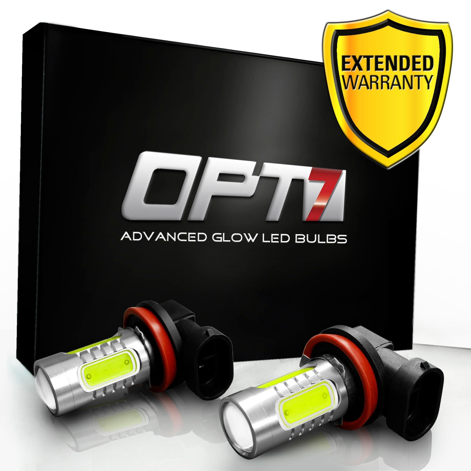 opt7 plasma led fog cree cob light replacement bulbs plug n play