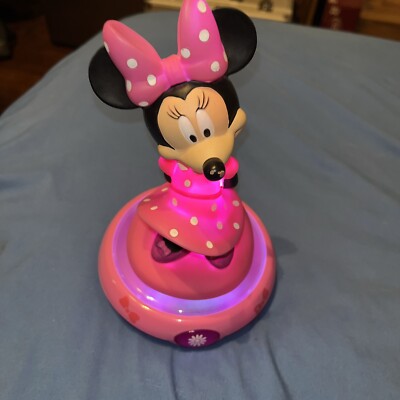 Disney MINNIE MOUSE Figural Night Light - Peachtree Playthings, Auto-Shut Off