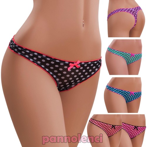 polka dot women's underwear