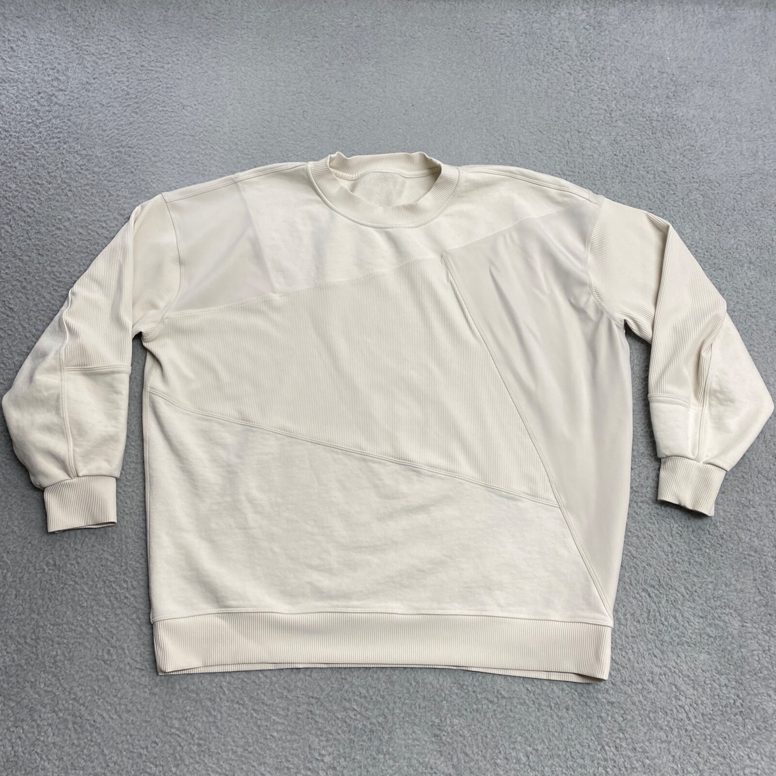 LULULEMON ホワイト スウェット Steady State Half Zip | Men's Hoodies & Sweatshirts | lululemon