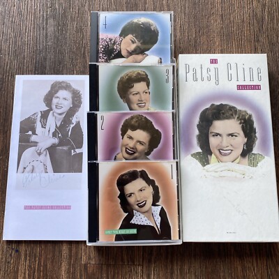 Patsy Cline...The Patsy Cline Collection...4 CD Box Set w/Book  CD's 1991