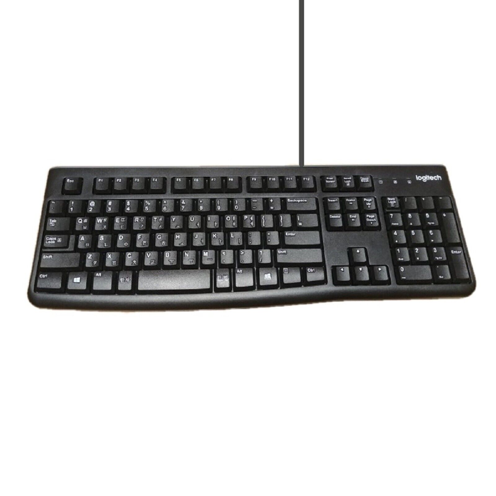 Logitech Korean English USB Wired Keyboard Membrane with Logitech Korean English USB Wired Keyboard Membrane with