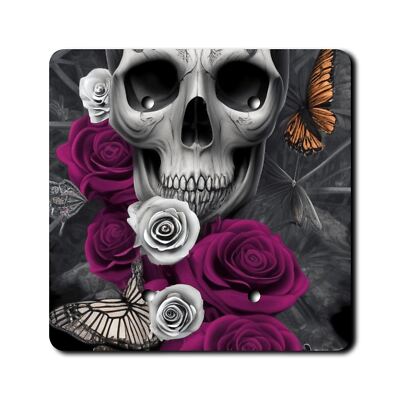 Skull Flowers Calavera Wall Plate Switch Paddle Outlet Rocker Cover Wallplates