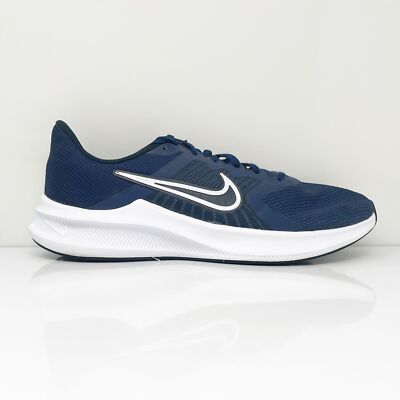 

Мужские кроссовки Nike Downshifter 11 CW3411-402 синие кроссовки размер 8,5, Синий, Downshifter 11
