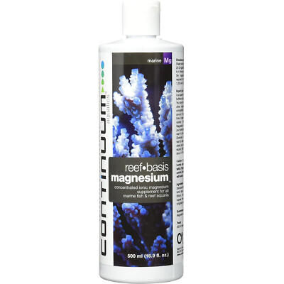 Continuum Reef Basis Magnesium 500mL Ionically Balanced Magnesium Supplement