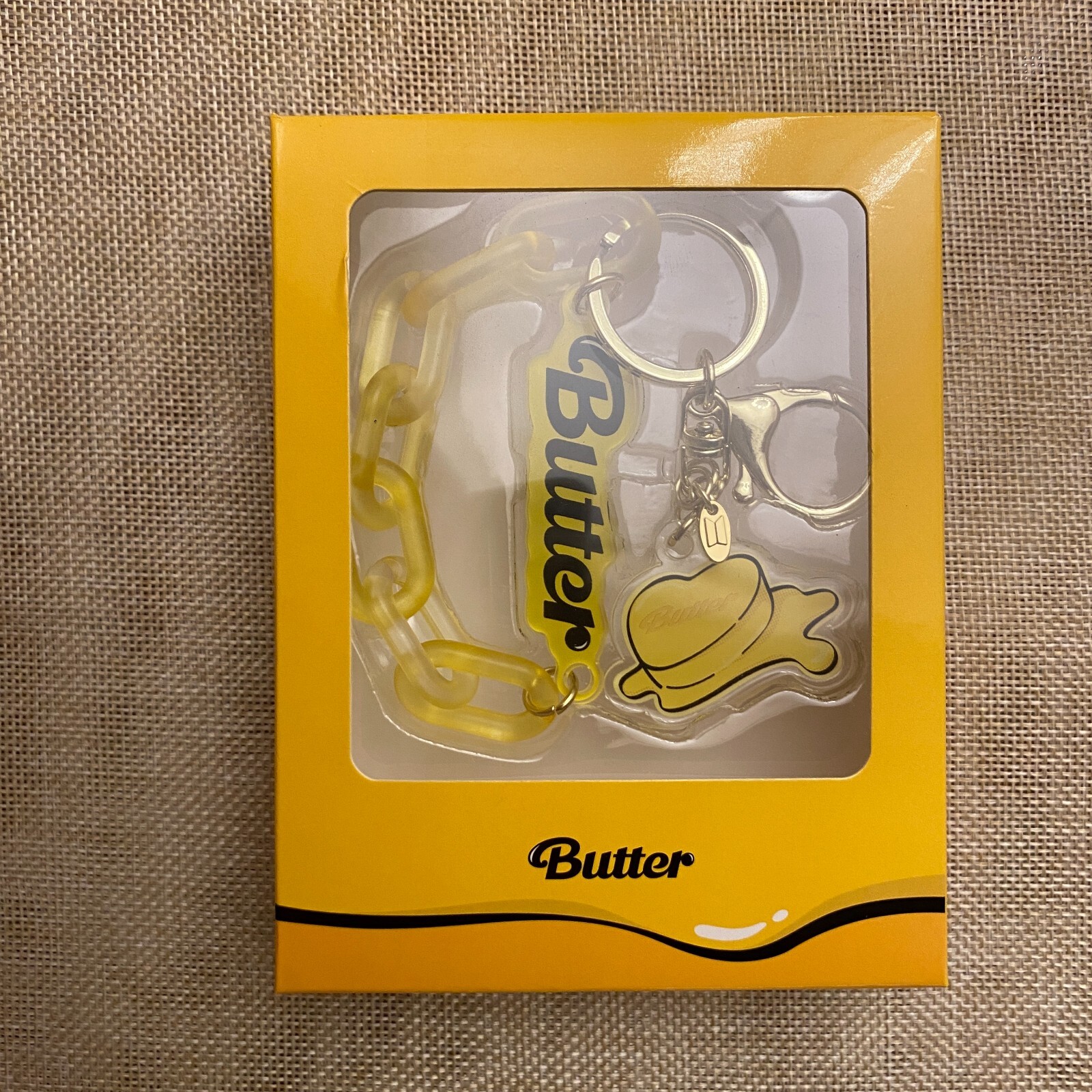 防弾少年団　BTS ACRYLIC KEYRING[BUTTER MD] BTS [Butter Collection MD] Official Acrylic Keyring Key