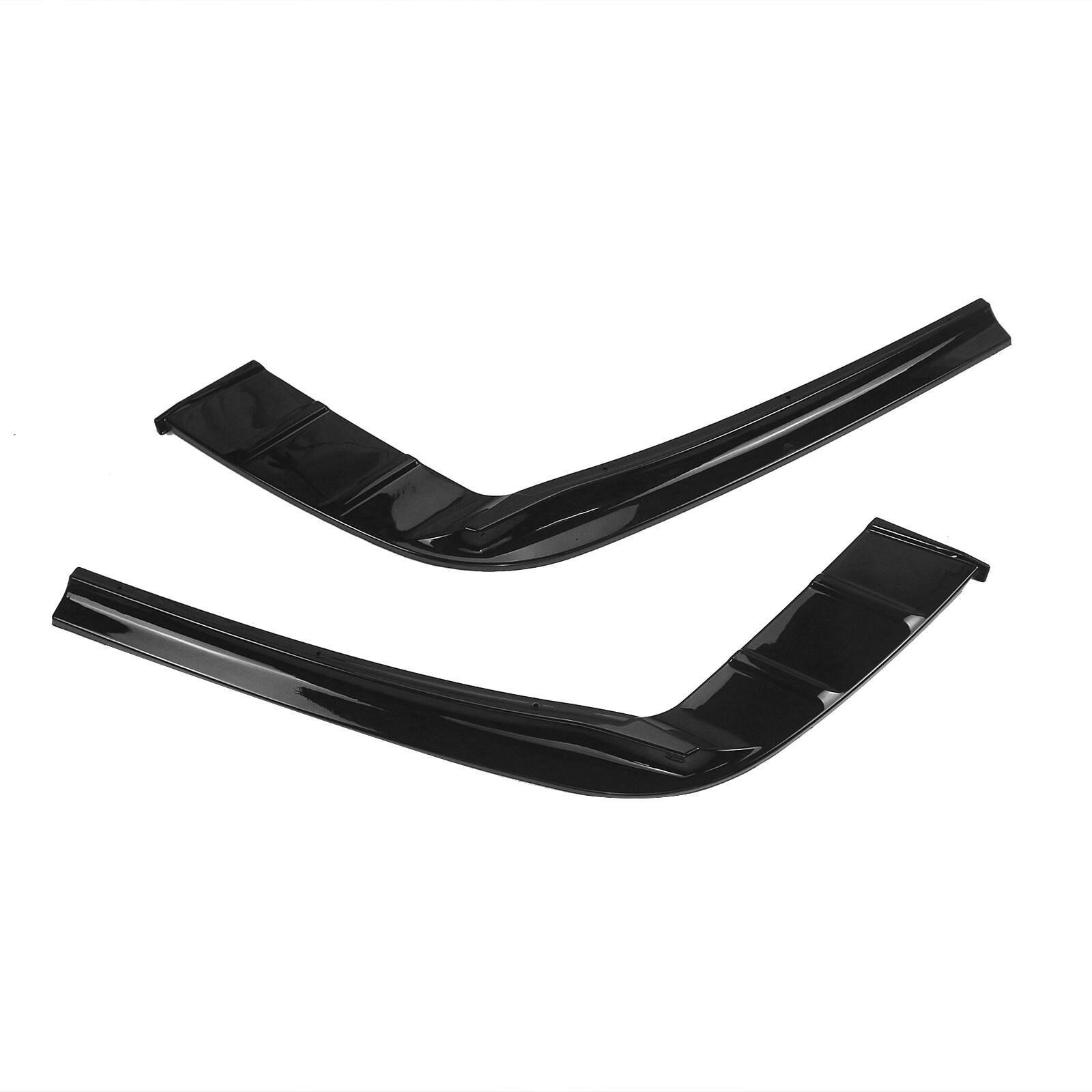 Rear Bumper Diffuser & Light Glossy Black Trim For 2018-2022 Honda Accord Yofer