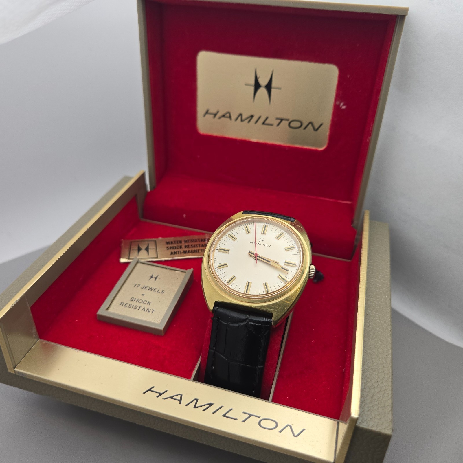 Vintage HAMILTON Sea Breeze Ⅲ men's manual wind watch cal