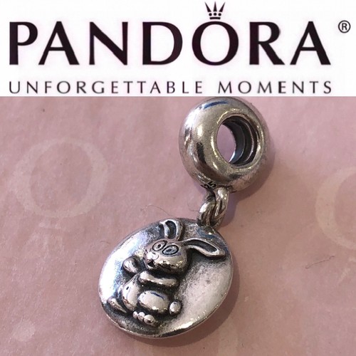 Pandora RETIRED Chinese Year of the Rabbit Zodiac Dangle
