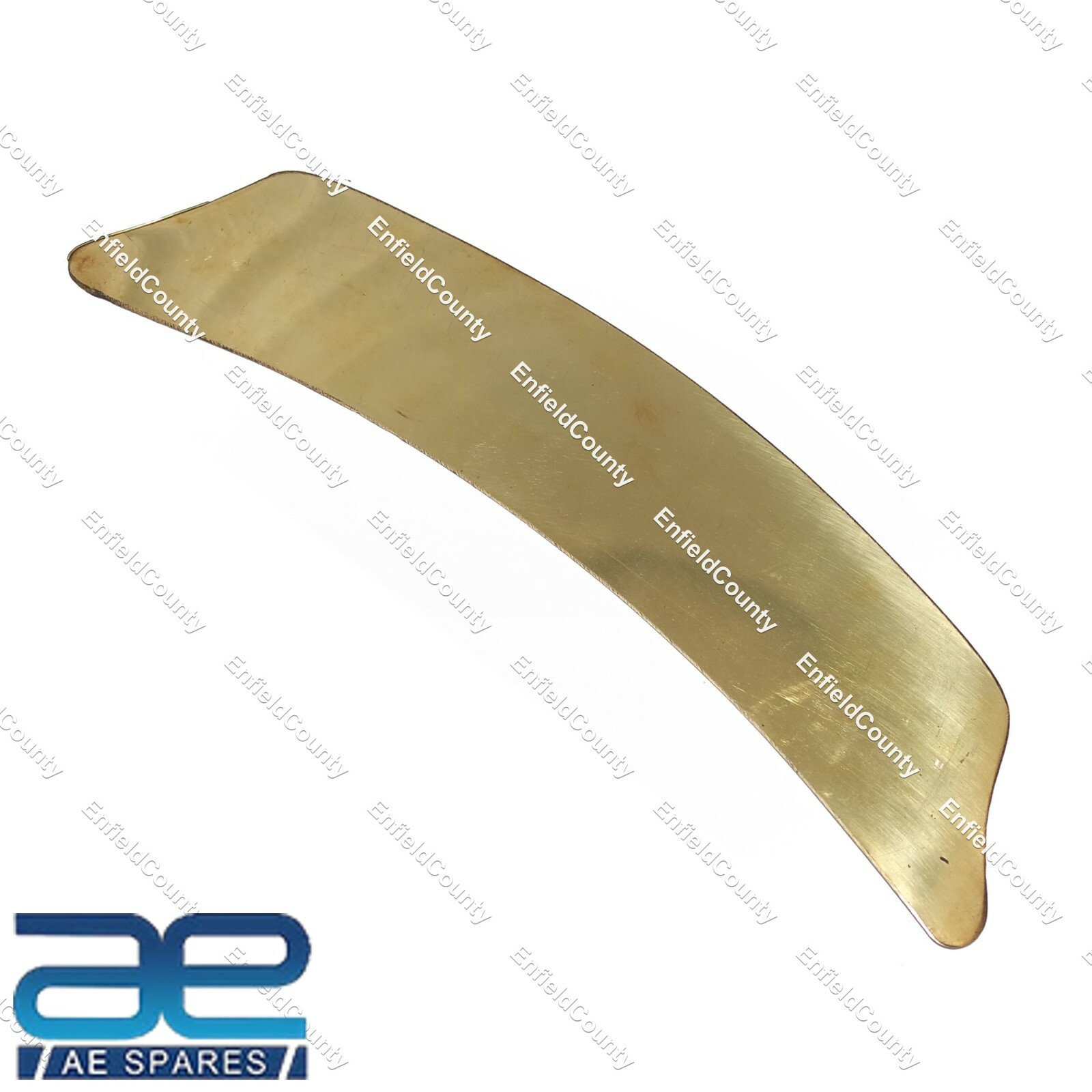 Front Mudguard Fender Brass Number Plate for Royal Enfield AJS Triumph 