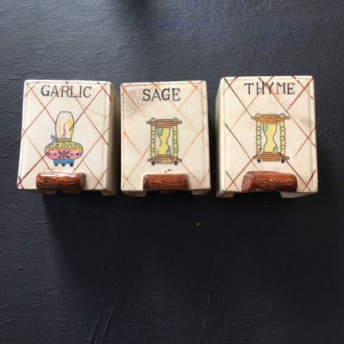 Vintage Ceramic  Spice Rack Japan