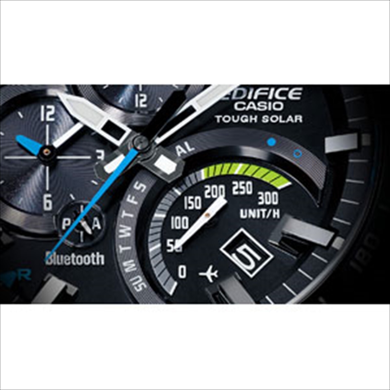 Pre-owned Casio Edifice Eqb-501xdb-1ajf Bluetooth Sport Solar Stainless Men Watch