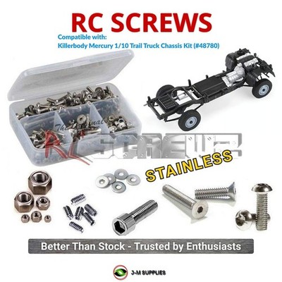 RCScrewZ Stainless Screw Kit klr002 for Killerbody Mercury 1/10 (48780) | SET