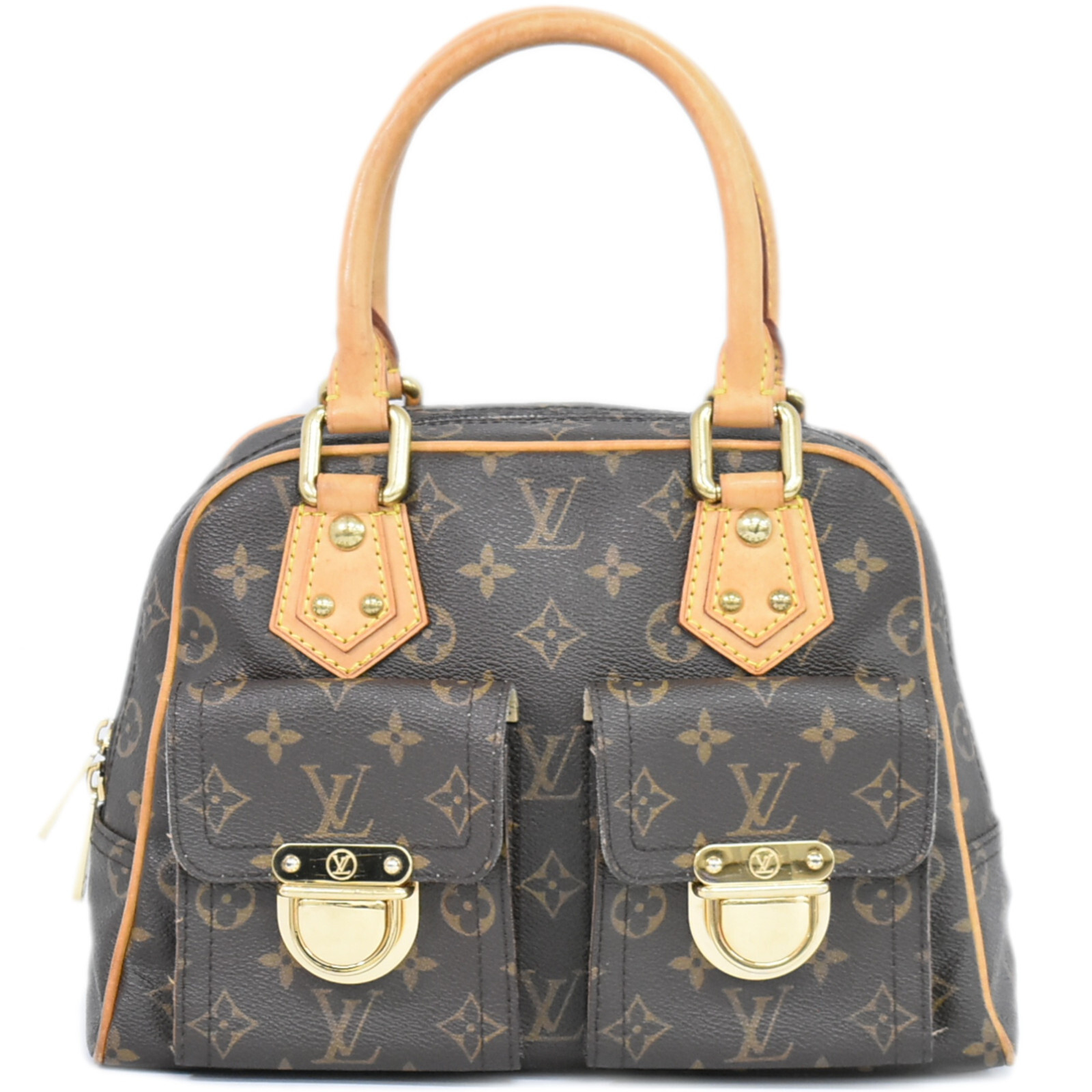 LOUIS VUITTON マンハッタンPM モノグラム M40026 Louis Vuitton Manhattan PM M40026 Monogram Canvas Handbag