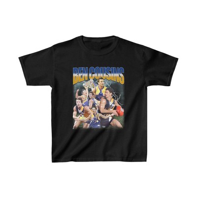 T-shirt  BEN COUSINS West Coast Eagles 90s Inspired t shirt  Au