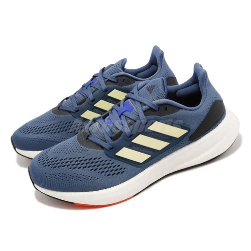 

adidas PureBoost 22 Wonder Steel Blue White Мужская спортивная обувь для бега HQ1454, Синий, Pureboost 22