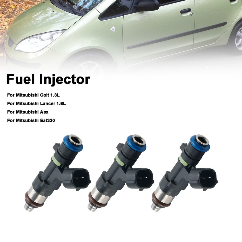 3pcs Fuel Injector Eat320 Pour Mitsubishi Colt 1.3l Lancer 1.6l Asx 1465a331