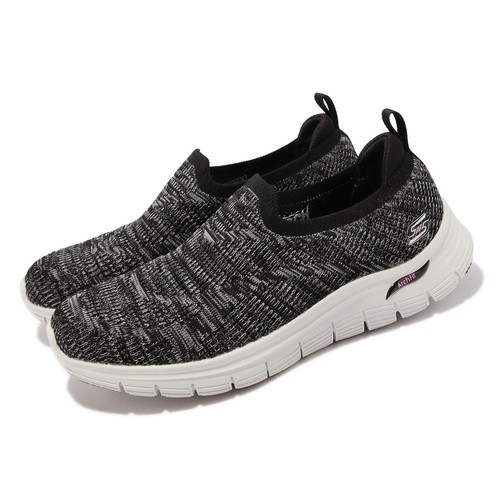 

Skechers Arch Fit Vista-Inspiration широкие черные белые женские повседневные 104371W-BKPK, Черный, Arch Fit Vista-inspiration Wide