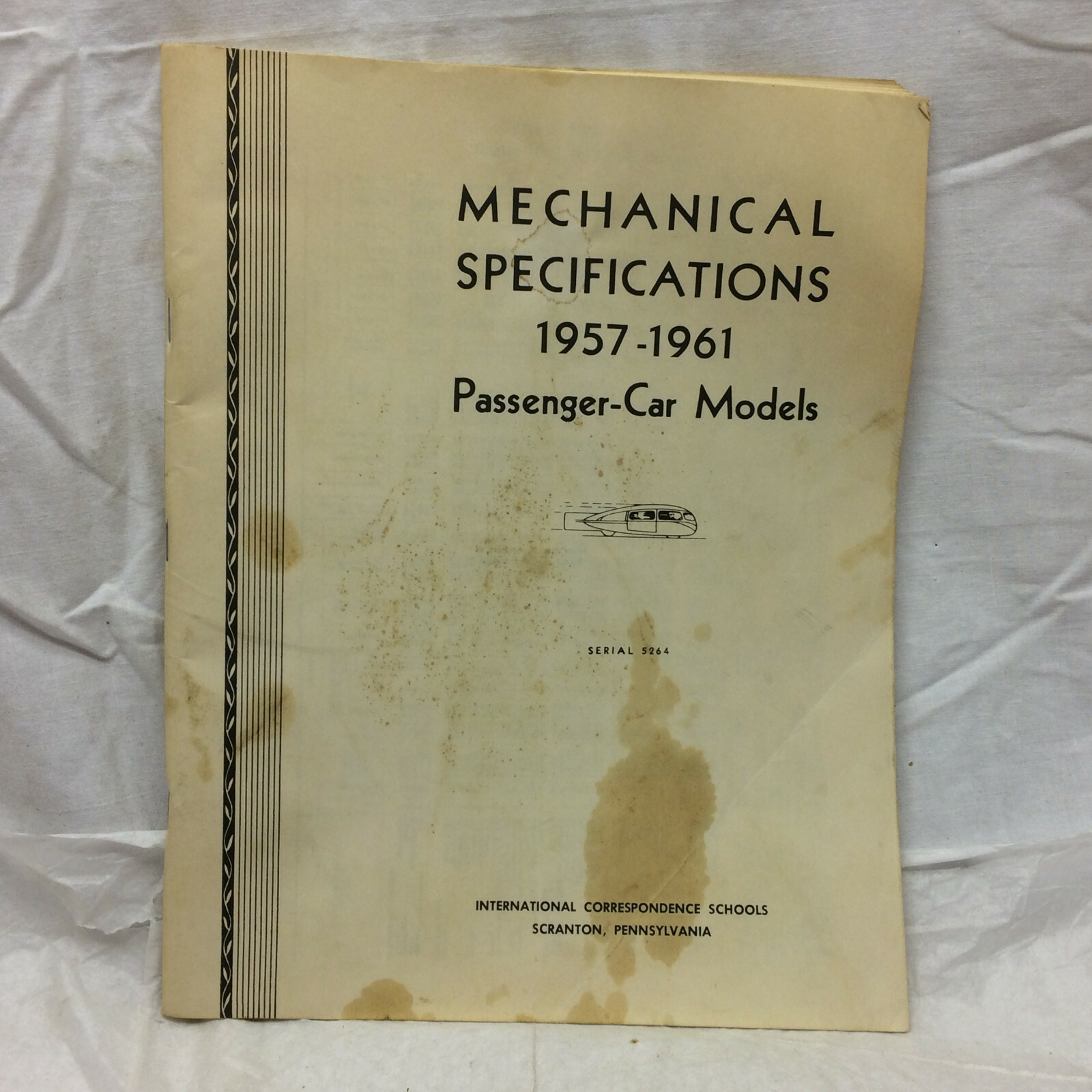 Vintage Mechanical Specifications 1957- 1961 Passenger Car