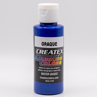 Createx Water-Based Airbrush Colors Opaque Blue 2oz (5201)