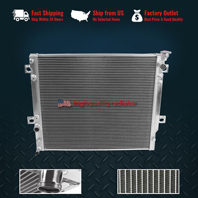 3ROWS All Aluminum Radiator For 2007-2014 TOYOTA FJ Cruiser 4.0L V6 AT