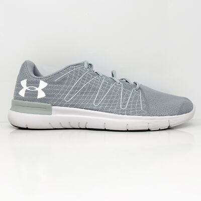 

Under Armour Mens Thrill 3 1295736-101 Серые кроссовки для бега Размер 11, Серый, Thrill 3