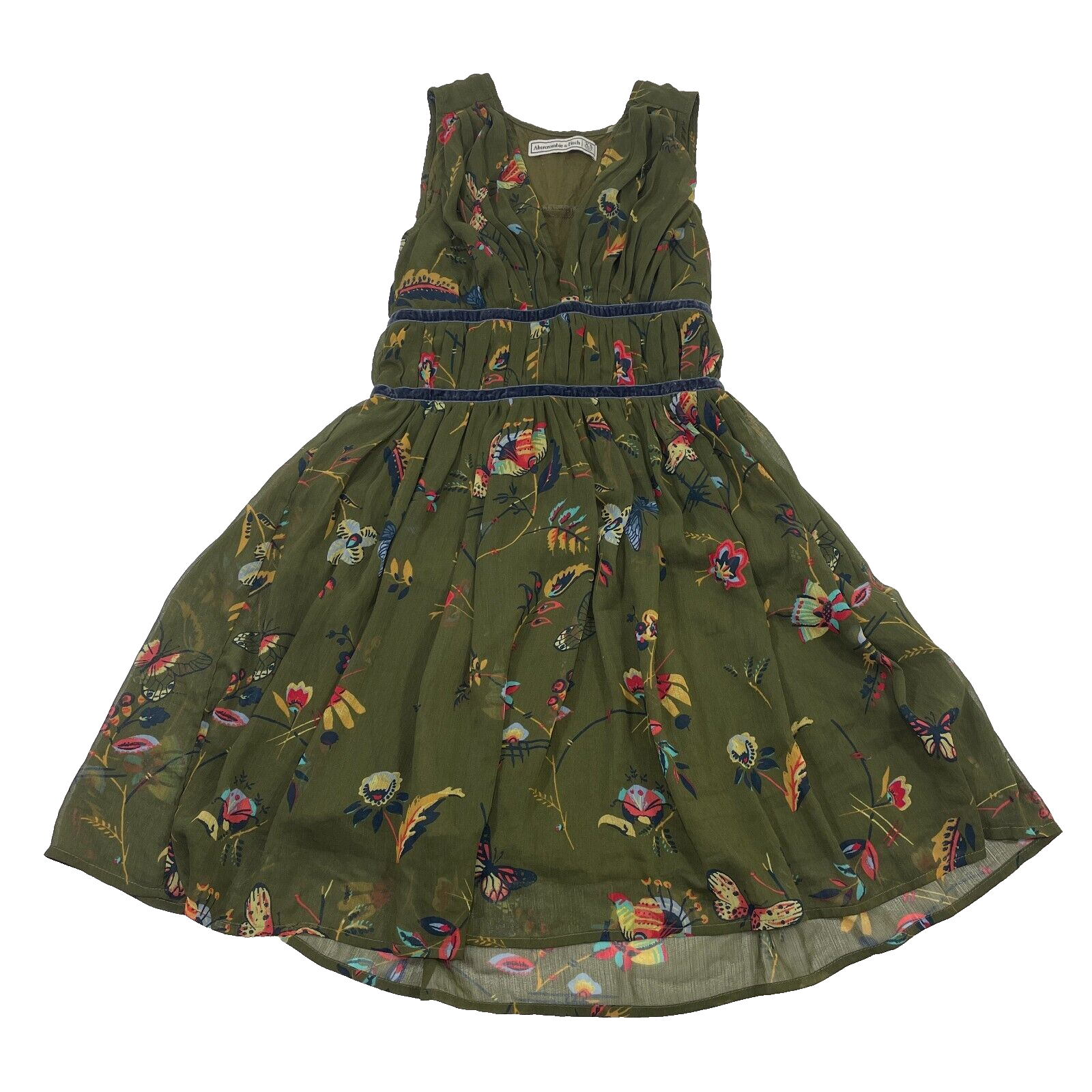 Abercrombie & Fitch スカート セット レース XS ウィメンズ Mid Rise Belted Denim Mini Skort | ウィメンズ