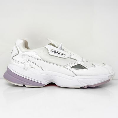 

Adidas Womens Falcon EF2047 Белая повседневная обувь Кроссовки Размер 10, Белый, Falcon