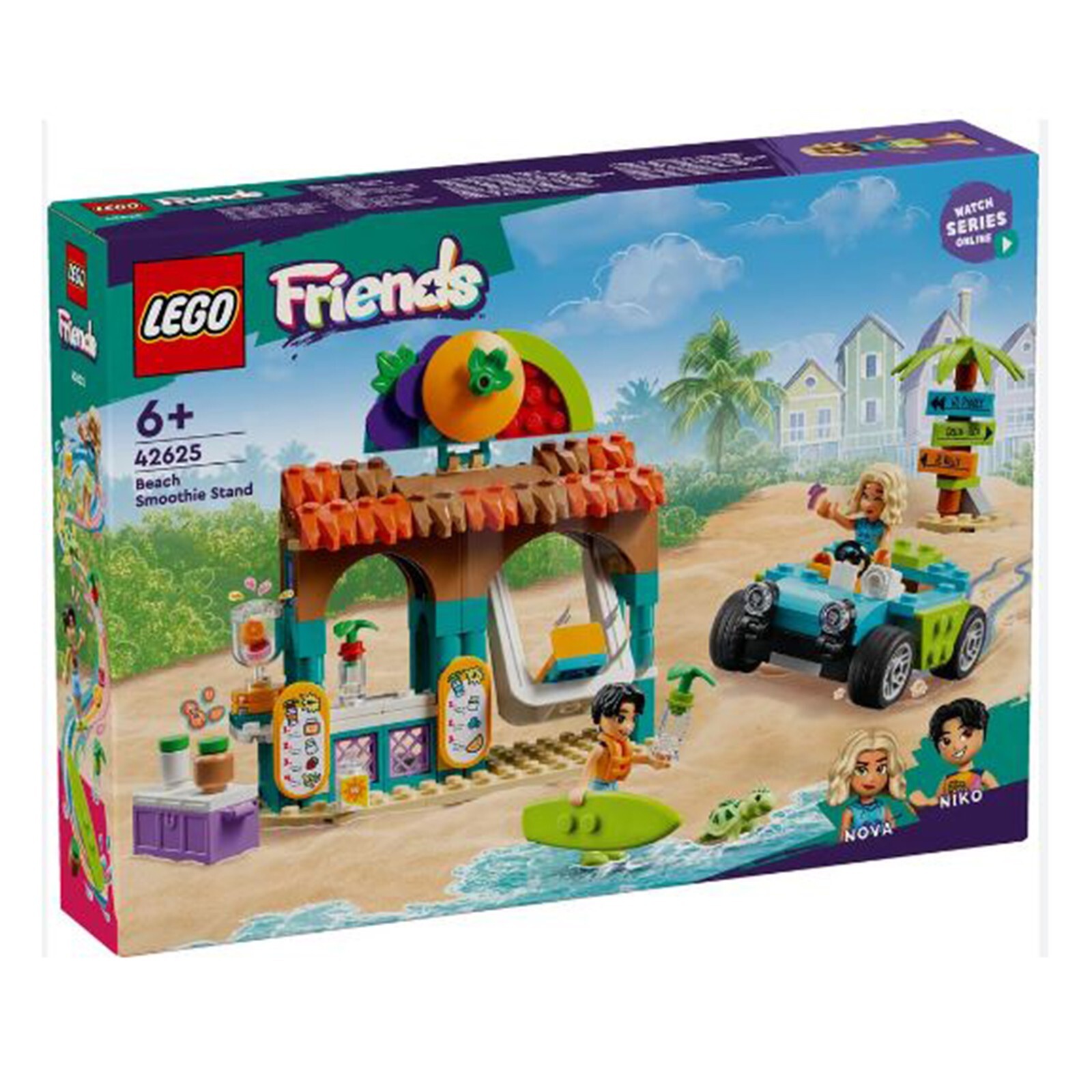 Конструктор LEGO Friends Beach Smoothie Stand 42625 НОВЫЙ